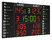 FC56H25-12A1 Scoreboard model FC56 with side panels for number and fouls of 12 players_Perspective